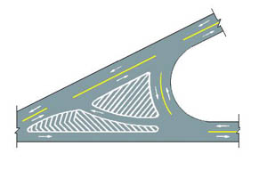 十字路口的導(dǎo)流線可以壓嗎？壓導(dǎo)流線罰款嗎 ？