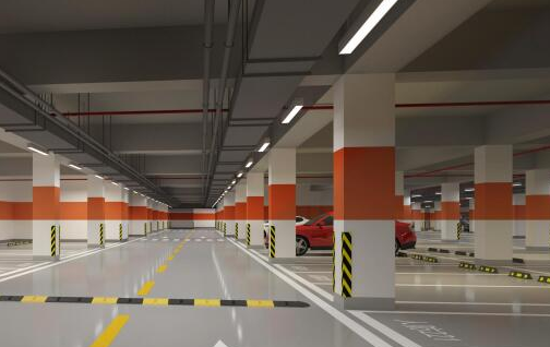 蘇州車位劃線解讀，車庫坡道彎道怎么劃線？